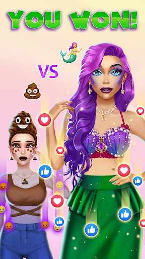 Emoji Makeup Game screenshot
