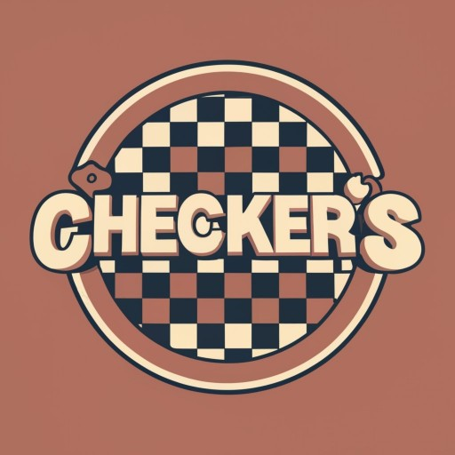 Old Timey Checkers Also logo
