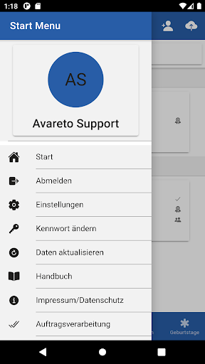 Android application Deutsche Universitätsstiftung screenshort