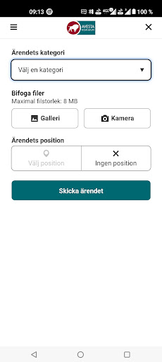 Felanmälan Avesta kommun Screen 2