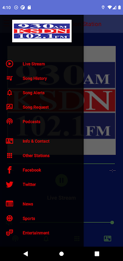 KSDN Radio Screen 3