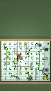 Snakes and ladders 3D