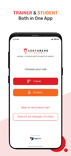 Android application LecturersClub screenshort