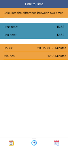 Date Calculator Plus Screen 2