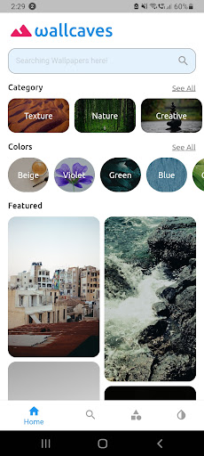 Wallapaper App Screen 3