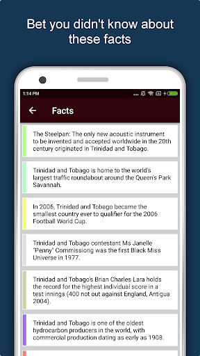 Screenshot of Trinidad and Tobago Travel & E