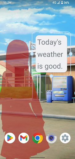 Balloon Widget Screen 2