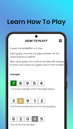 Numberle Screen 2