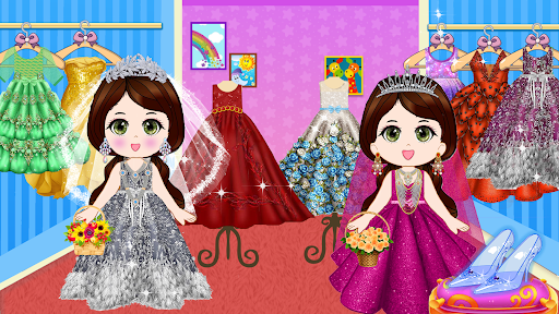 Android application Royal Princess Dressup Makeup screenshort