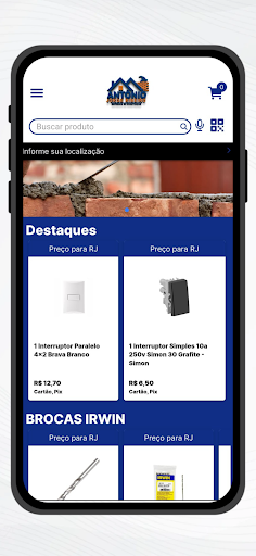 Antônio Mat. de Construção Screen 2