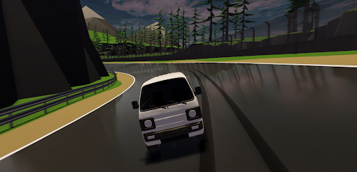 Android application Üzgün Araba Drift Simulator 3D screenshort