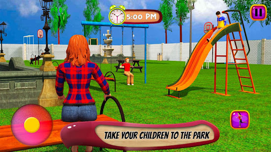 Virtual Mother Life Simulator - Baby Care Games 3D MOD APK (Premium/Unlocked) screenshots 1