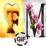 Images gif letters with fire and roses and king  Icon