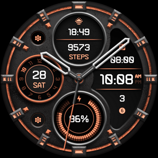 Rugged Analog - watch face logo