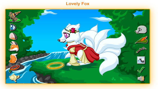 Lovely Fox : Dress Up Game