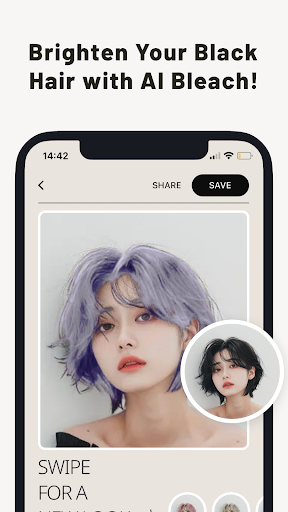 PerfectHairColor: Change Color Screen 3