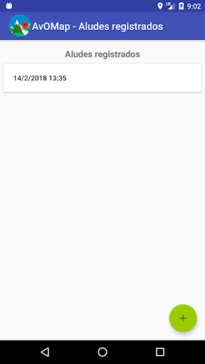 Android application AvOMap screenshort