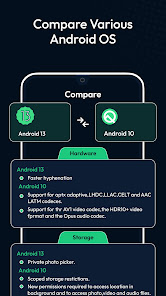 Captura 5 Android version update info android