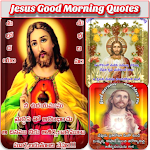 Cover Image of Download Jesus Telugu Morning Quotes  APK