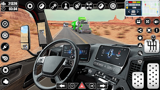 Real Truck Parking Games 3D Screen 2