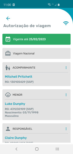 AEV - Autorização de Viagem Screenshot 4 - AppWisp.com
