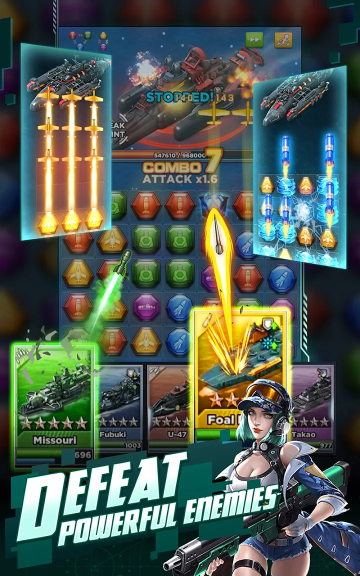 Battleship & Puzzles: Match 3 APK