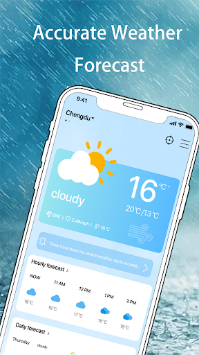 Android application Open Weather-Forecast&widgets screenshort