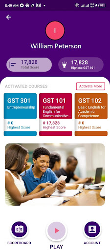 Android application Unizik GST Complete screenshort