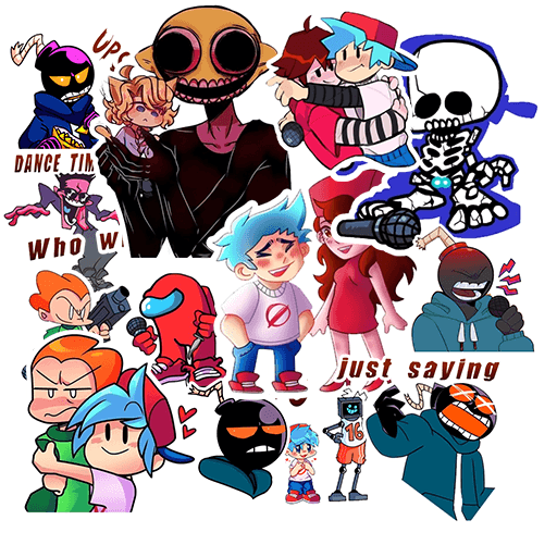 Fri-Day Night Fu-nkin Stickers