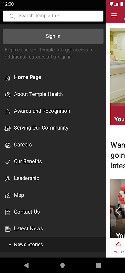 #2. Temple Talk (Android) di: TUHS Digital Services