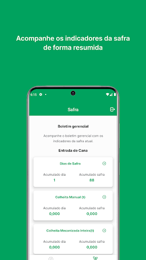 Boletim Mobile Usina Goianésia Screen 3