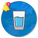 Drink water reminder to lose weight 2020 icon