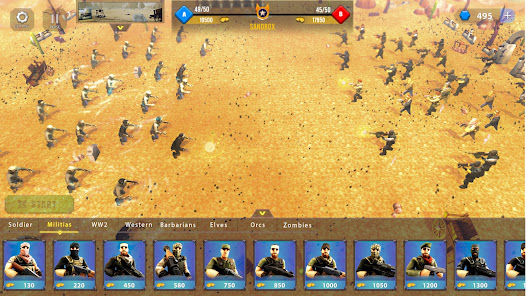 Epic War Simulator Battle Game  screenshots 11