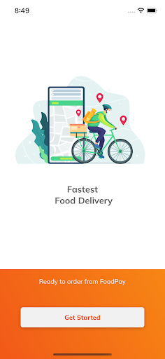 Android application Food Pay :Order Online Now screenshort