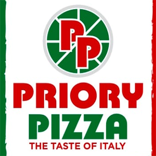 Priory Pizza L4 logo
