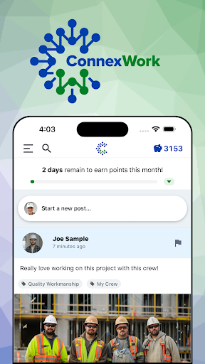 Android application ConnexWork screenshort