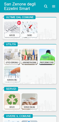 Android application SanZenoneDegliEzzeliniSmart screenshort