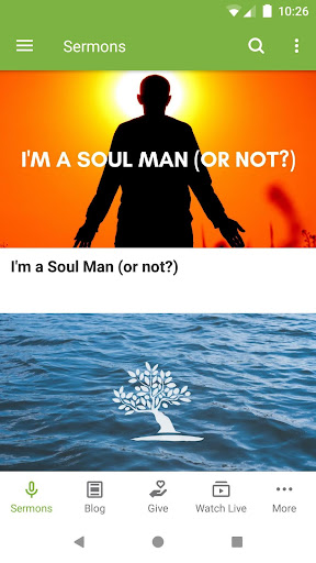 Android application Bethany Church of Weddington screenshort