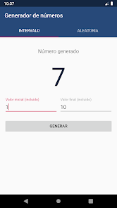 Inseguro Antología Tender Generador de números - Apps en Google Play