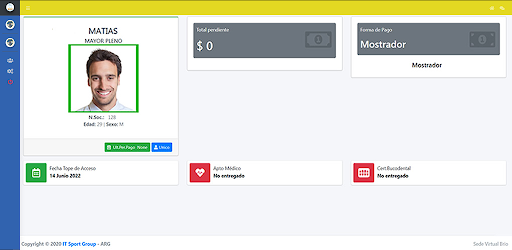 Petroleros YPF Sede Virtual Screen 2