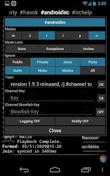 IRC for Android ™