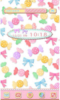 screenshot of Cute Wallpaper Candy Icing