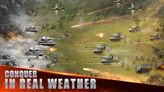 World War 2: Strategy Battle MOD APK (Unlimited Money/Medals) 12