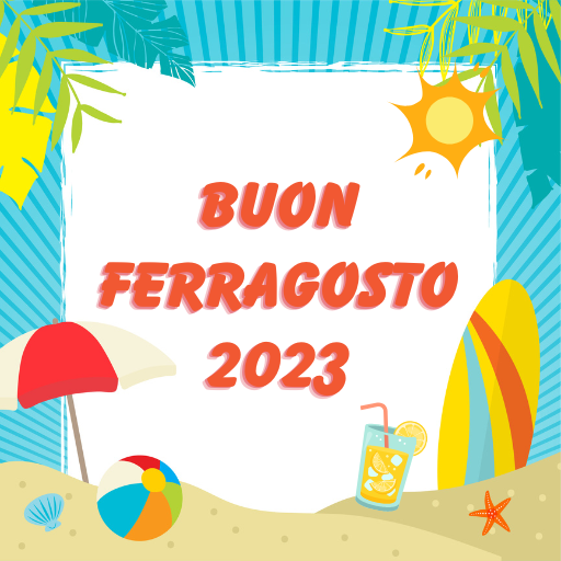 auguri di buon ferragosto logo