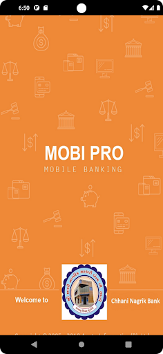 Android application Chhani Nagrik Bank screenshort