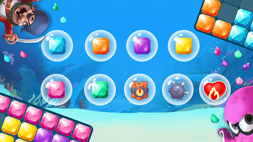 Android application Blocky Jewel screenshort