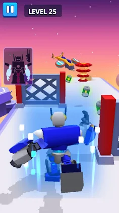Merge Evolve-Mecha Rush - Screenshot 3