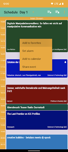 DiVOC Schedule Screen 3