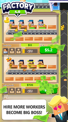 Factory 4.0 - Idle Tycoon Game - Screenshot 2