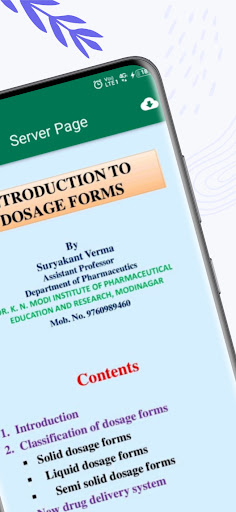 Pharmaceutics I Notes